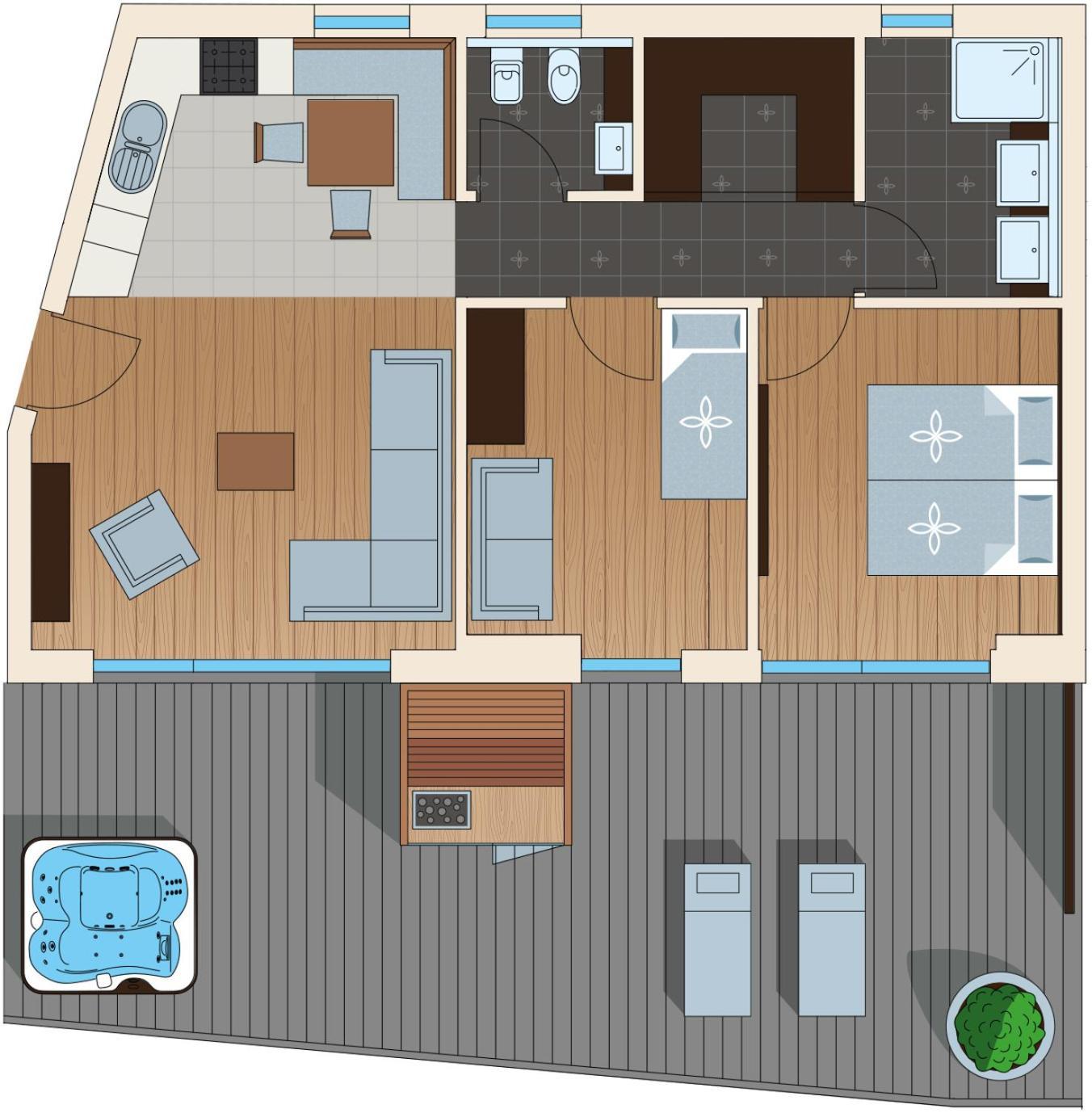 Apartments Aois 4 Elements Suits La Valle Εξωτερικό φωτογραφία